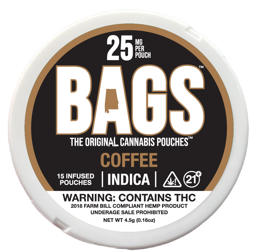 25mg THC Indica Pouches