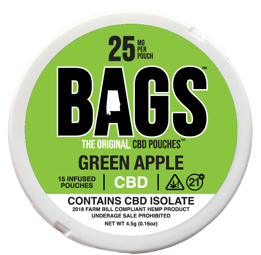 25mg CBD Pouches