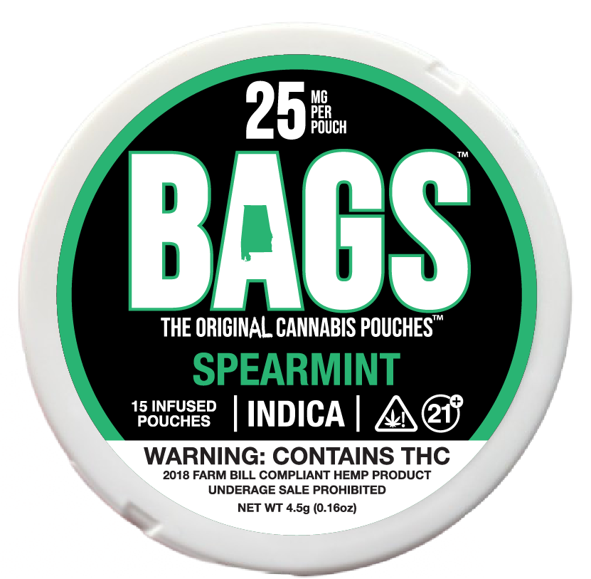25mg THC Indica Pouches