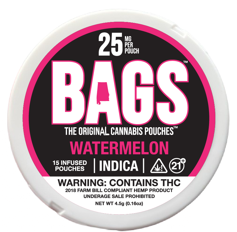 25mg THC Indica Pouches
