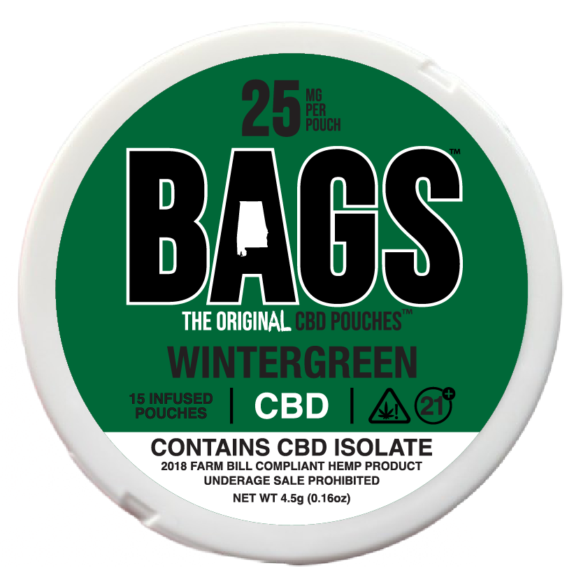 25mg CBD Pouches